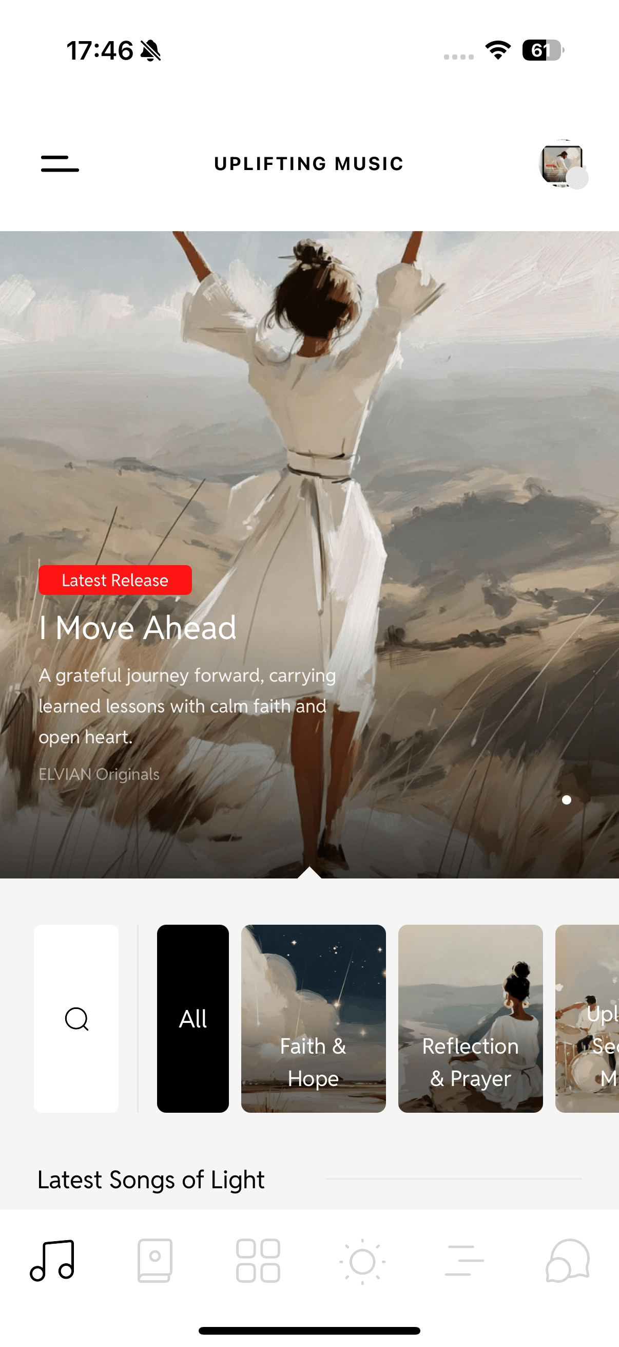 Spiritual Journey Mobile Application